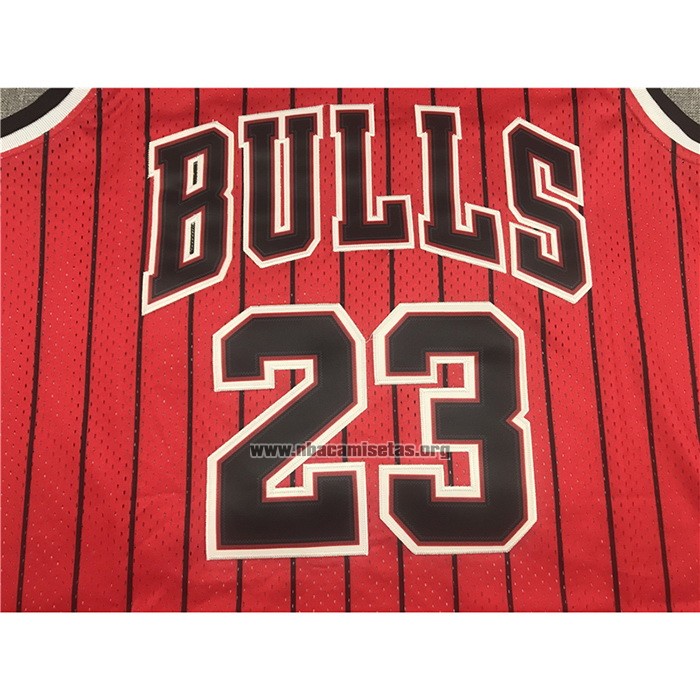Camiseta Chicago Bulls Michael Jordan NO 23 Reload Hardwood Classics Rojo
